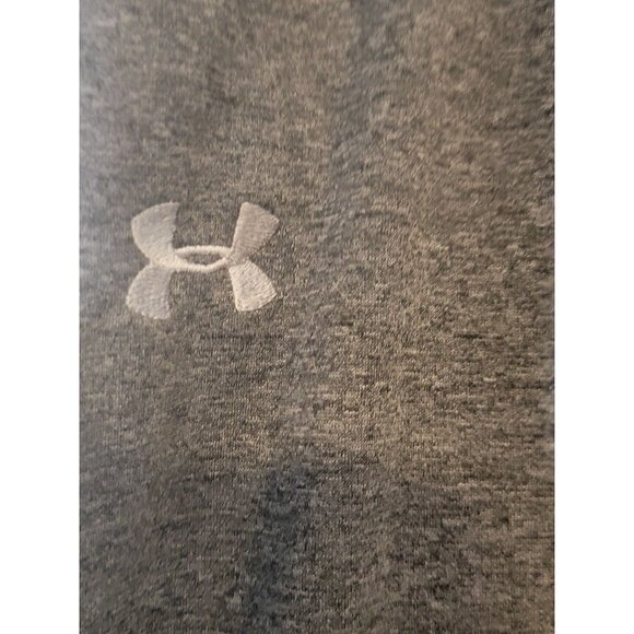 Under Armour Flare Leg Sweatpants Large Women's Gray Elastic Waist Drawstring - Picture 4 of 6